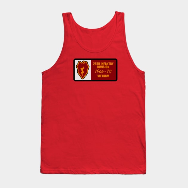 25th Infantry Division Vietnam Tank Top by TCP